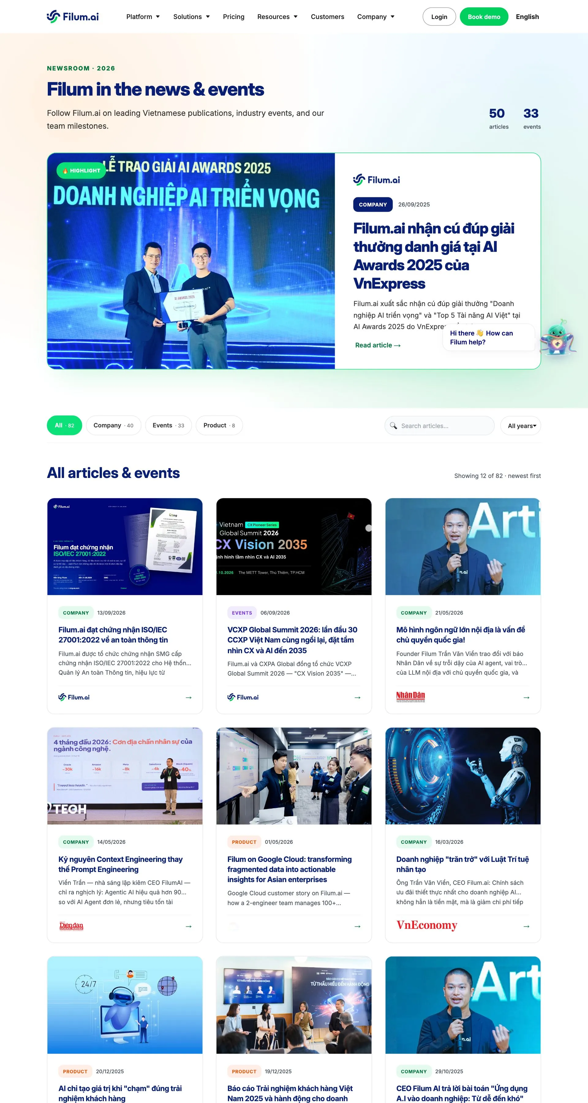 Filum.ai's newsroom
